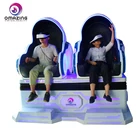 One Year Warranty Game Machine 9D Simulator VR Egg Cinema/ Slide VR 2 Seater For Sale