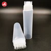 New style oval D30mm empty tube with brush for hair product