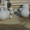 natural garden stone ball