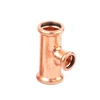 Copper Press Reducing Tee Plumbing Tube Pipe Fitting