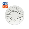 Tuya WiFi Smart Smoke Detector Wireless Fire Smoke Sensor Temperature Detector For Home Security Alarm System APP Control