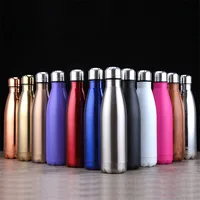 2019 Customized Double Wall Vacuum Insulated Stainless Steel Sport Water Bottle with Custom Logo
2019 Customized Double Wall Vacuum Insulated Stainless Steel Sport Water Bottle with Custom Logo