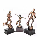 Souvenirs Souvenir Design Polyresin Sports Trophy Souvenirs Figurine Resin Trophy Figurines For Sport Event