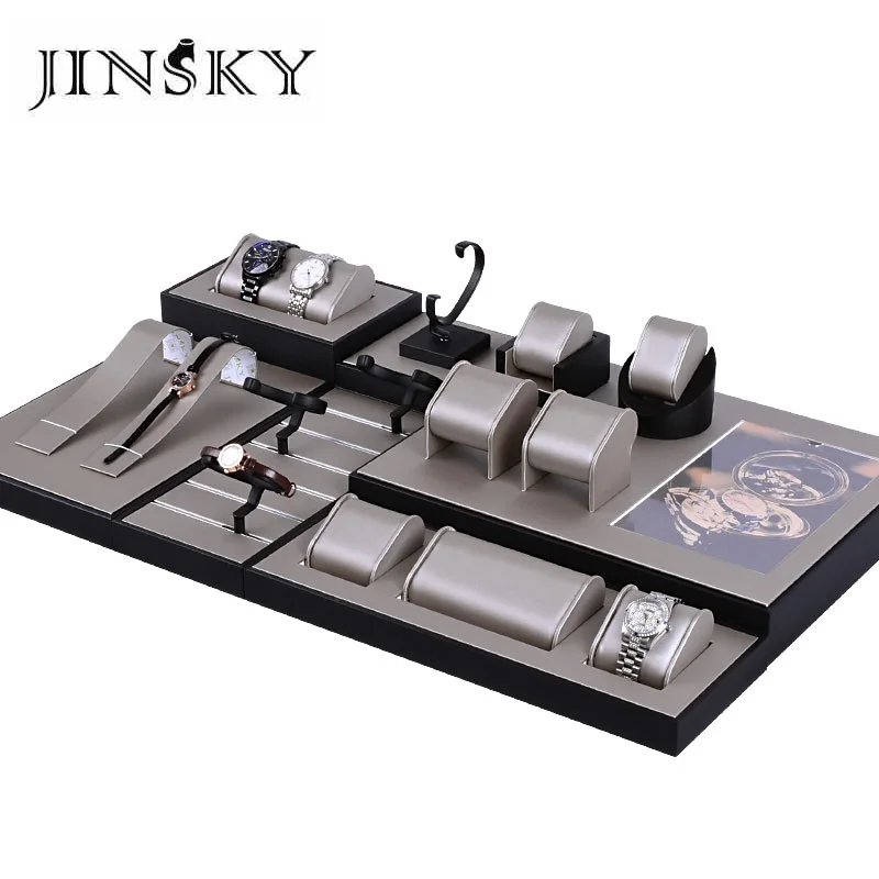 luxury watch display for jewelry store leather material watch stand factory jewelry display supplier for watch, Customized color
luxury watch display for jewelry store leather material watch stand factory jewelry display supplier for watch, Customized color