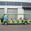 72V strong motor 17 seats Electric Sightseeing Car for resort scenic