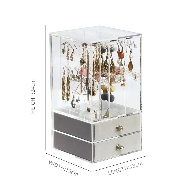 Handmade fashion transparent clear flannelette jewelry Receiving Storage Box Acrylic jewelry display rack
Handmade fashion transparent clear flannelette jewelry Receiving Storage Box Acrylic jewelry display rack