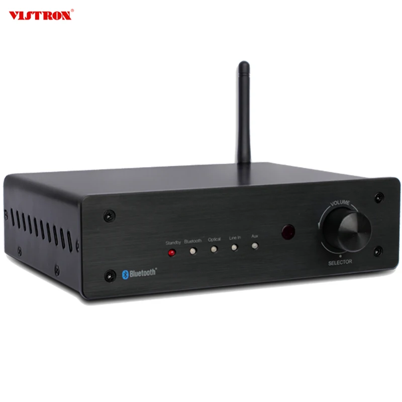 Vistron аудио высокой мощности 2,1 канала Bluetooth 4,2 цифровой аудио усилитель/50 Вт * 2/Sub out
