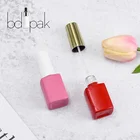 Wholesale Unique 12ml Empty UV Gel Nail Polish Bottle with Plastic Cap and Brush