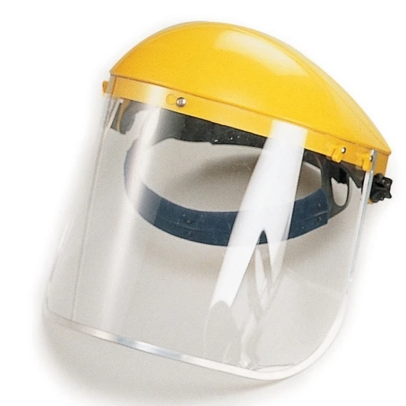 Transparent safety face visor shield since 2000