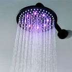 Rainfall Light Bathroom Mixer Set Luxury Bathroom Rainfall Shower Heads Led Shower Head Light Brass Rain Shower Head Set