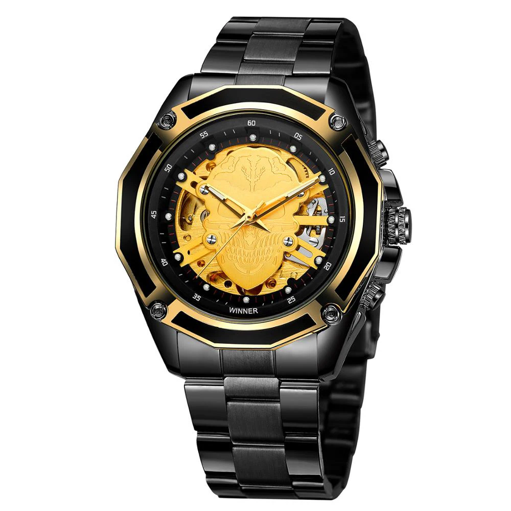 New Style Winner Brand 1030-4 Factory Luxury Business Custom Logo Watches Skeleton Structure Automatic Mechanical Men Wristwatch
New Style Winner Brand 1030-4 Factory Luxury Business Custom Logo Watches Skeleton Structure Automatic Mechanical Men Wristwatch