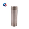 plumbing products Stainless steel 304 316 pipe fitting male thread Barrel Both End Nipple