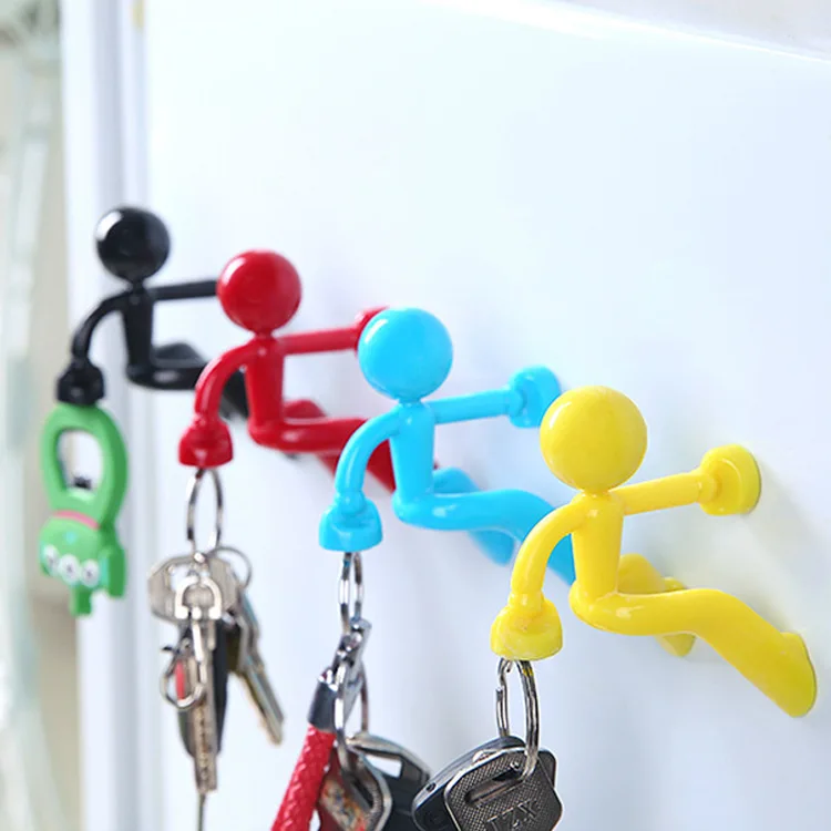 Korean Creative Climbing Wall Magnet Key Hanging Strong Magnetic Villain Keychain Iron Hanging, Red, black, yellow, green
Korean Creative Climbing Wall Magnet Key Hanging Strong Magnetic Villain Keychain Iron Hanging, Red, black, yellow, green