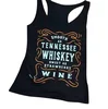 Plus Size Women Tank Tops Summer Sleeveless Smooth As Tennessee Whiskey O Neck Casual Tee Ladies Female 3XL Oversize Top Tank