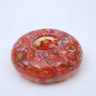 custom multi color solid red glass lamp shade lighting cover for table lamp pendant light