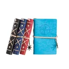 2019Newly designed Retro Notebook Diary Notepad Vintage Pirate Anchors PU Leather Note Book Stationery Gift Journal