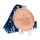 Longzhiyu 12years manufacturer customized medals kung fu taekwondo medal all competition medal with your logo