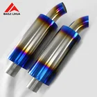Titanium Exhaust System Silencer Muffler Pipe