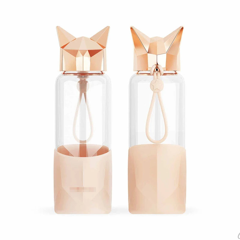 Best Selling Products Gold Fox Lid Glass Water Bottle, Gold, rose gold, black, purple
Best Selling Products Gold Fox Lid Glass Water Bottle, Gold, rose gold, black, purple