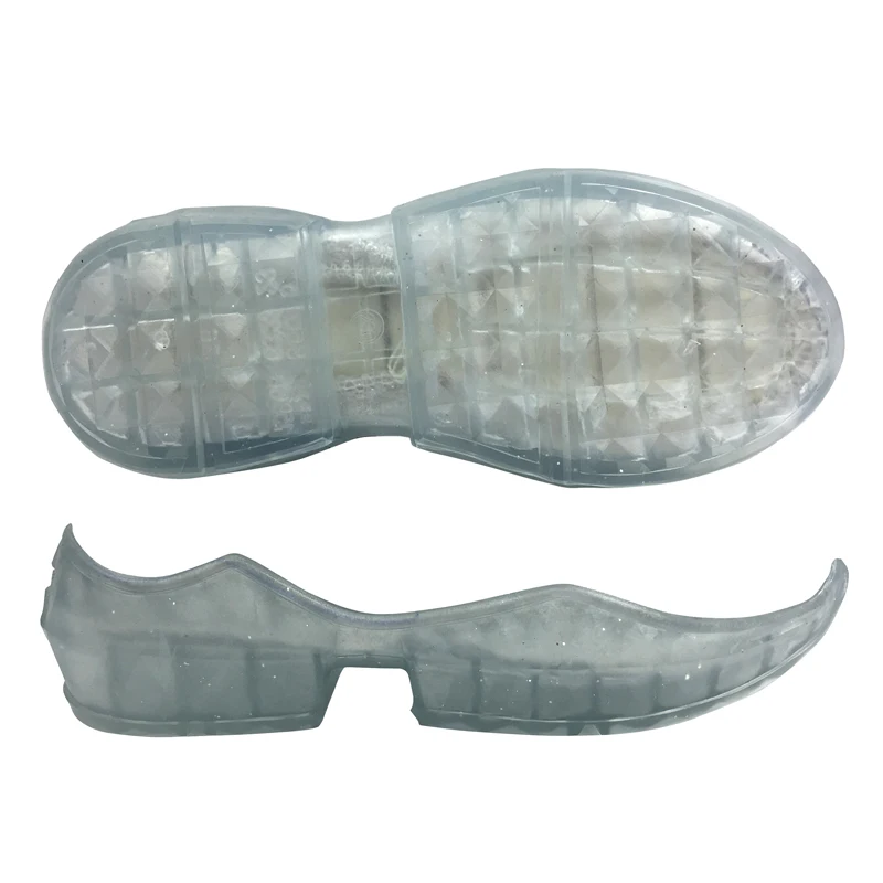 transparent sole shoes