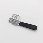 Promotion gift custom design key holder PU leather keychain