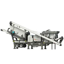 stationary and mobile crushing screening plant, stone crushing production line