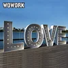 WOWORK factory supplier waterproof Illuminated Sign 4ft giant love letters marquee Led Light Up lights with APP smart bulb