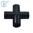 butt fusion 4 way copper fitting cross pipe connectors pipes fittings
