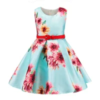Summer Sleeveless Floral Printed Girls Dress Elegant Princess Party Dresses New Design Style Baby Cotton Dress 3-8 Years Old
Summer Sleeveless Floral Printed Girls Dress Elegant Princess Party Dresses New Design Style Baby Cotton Dress 3-8 Years Old