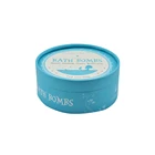 Cylinder Bath Bomb Packaging Eco Friendly Paper Tube Packaging Box Rigid Paper Round Gift Box For Hand Made Soap