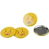 Manufacturer smiley face badges name buttons 44mm pin badge