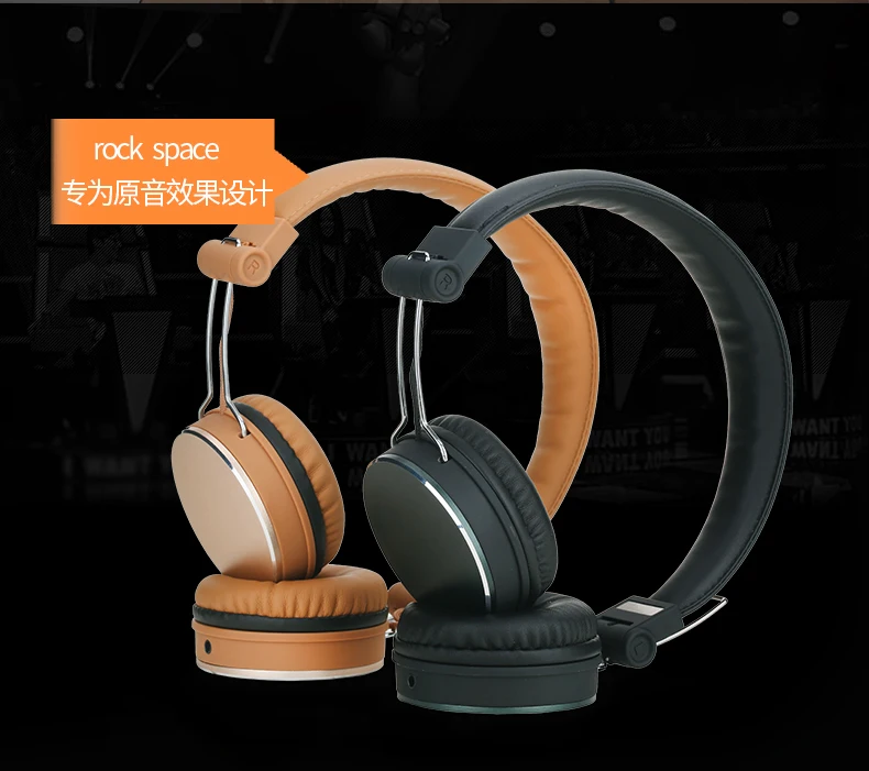 Rock Space Y11 Stereo Headphone high quality wire earphone headset mic over hear speaker head phone, Gold/tarnish
Rock Space Y11 Stereo Headphone high quality wire earphone headset mic over hear speaker head phone, Gold/tarnish