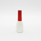 wholesale luxury fancy custom design white empty gel 10ml nail polish glass bottle
