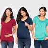 Maternity Nursing Tops casual summer top clothing,cap sleeve clothes best maternity wear pregnancy clothing maternity
