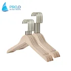Wholesale Factory Made Garment Custom Cloth Wooden Hanger