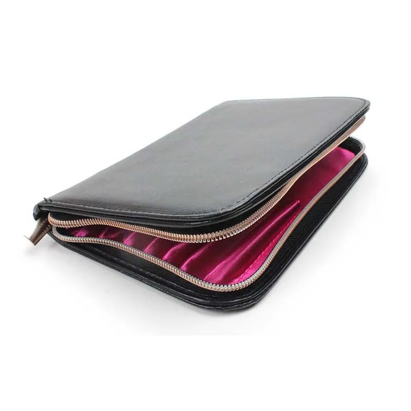 Customize Ladies Pocket Belt 12pcs Black Make Up Brush Holder PU Leather Cosmetic Bag And Cases High quality
Customize Ladies Pocket Belt 12pcs Black Make Up Brush Holder PU Leather Cosmetic Bag And Cases High quality
