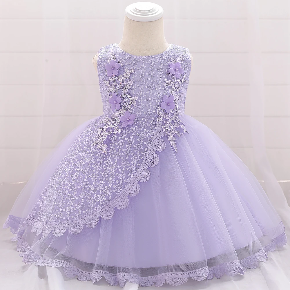Lace Flower Appliques Newborn Dresses Toddle Girl 1 Year Birthday Party Wedding Frock 0-2 Years Infant Baby Skirt L1902XZ, Champagne, pink,blue,purple
Lace Flower Appliques Newborn Dresses Toddle Girl 1 Year Birthday Party Wedding Frock 0-2 Years Infant Baby Skirt L1902XZ, Champagne, pink,blue,purple