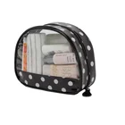 Customized Pouch Clear Pvc Gift Makeup Bag For Cosmetics Custom printed water proof pvc travel transparent makeup bag