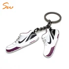 Custom logo Promotional Alloy Key Chain China Keyring, Metal 3D Rotating Keychain