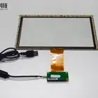 High-tech Customizable 10.1 inch MultiTouch projected capacitive touch with usb/i2c/rs232/spi