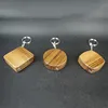 Promotional custom logo Measuring Tools 3M/5M wooden tape measure with keychain