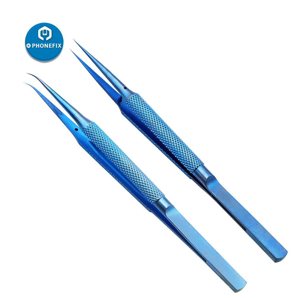 PHONEFIX 0.15mm Precision Titanium Alloy Tweezers Jump Line Repair For Mobile Phone Motherboard Soldering Repair
PHONEFIX 0.15mm Precision Titanium Alloy Tweezers Jump Line Repair For Mobile Phone Motherboard Soldering Repair