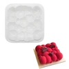 Beautiful Fresh Clouds Shape 3D Mousse Cake Moulds For Ice Creams Chocolates Cake Mold Silicone Bakeware Pan