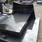 Tombstone Monument Poland Polished Granite Marble Memorial Headstone European