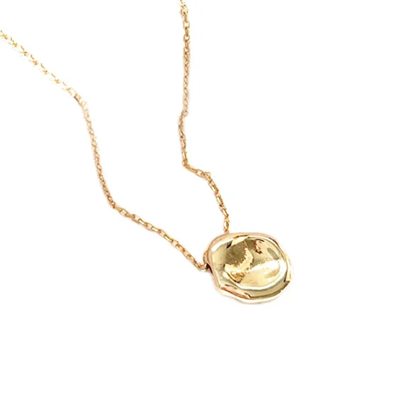 Custom Gold Plated 925 Sterling Silver Irregular Pendant Necklace, Gold/ silver/ rose gold
Custom Gold Plated 925 Sterling Silver Irregular Pendant Necklace, Gold/ silver/ rose gold