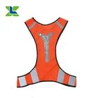 High Quality Wholesale Running Bike Motorcycle Flashing Led Reflective Safety Vest With Led Light China