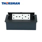 China cheap FZ517 Aluminum alloy pop up socket / computer conference table socket outlet