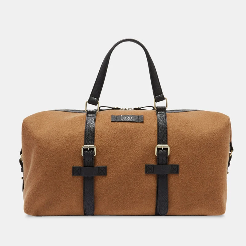 2019 Fashion OEM Large Capacity Wool Felt Travel Holdall Duffel Bag, Brown or custom
2019 Fashion OEM Large Capacity Wool Felt Travel Holdall Duffel Bag, Brown or custom