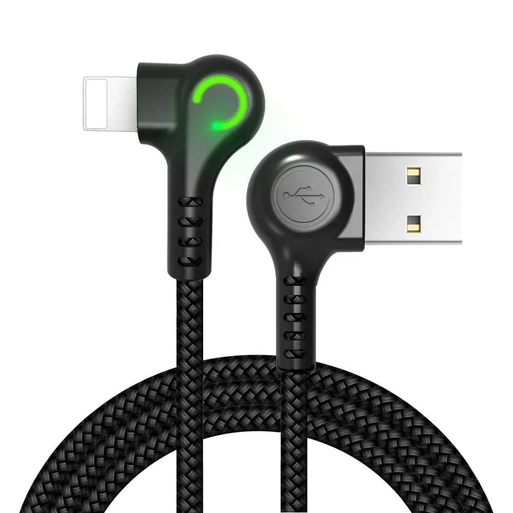 BEHENDA Free Shipping 90 Degree Braided Game Player USB Charger Data Charging Cable Dropshipping USB Cable for iPhone X 8 7 6 6s, Black
BEHENDA Free Shipping 90 Degree Braided Game Player USB Charger Data Charging Cable Dropshipping USB Cable for iPhone X 8 7 6 6s, Black