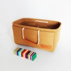 Felt Handbag Insert Organizer Bag in Bag Diaper Bag Organizer Felt Purse Organizer
